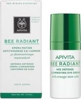Apivita Bee Radiant Κρέμα Ματιών Αντιγήρανσης & Λάμψης 15ml