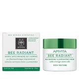 Apivita Bee Radiant Κρέμα Αντιγήρανσης & Λάμψης Πλούσιας Υφής 50ml